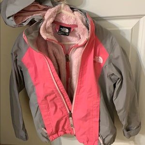 NorthFace 2-part Jacket/Fleece